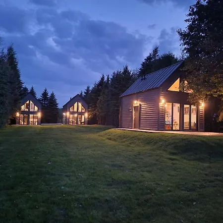 Okno Na Wode- Caloroczne Domy Z Linia Brzegowa Jeziora I Sauna Rybno  Exterior photo
