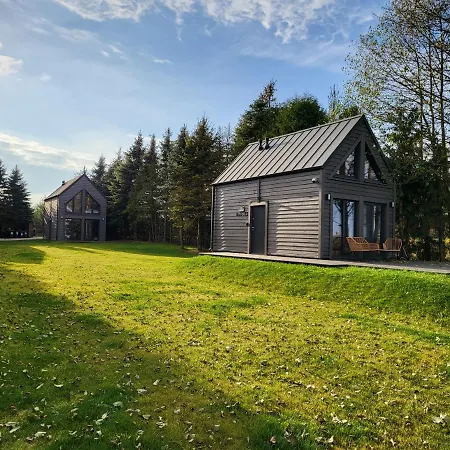 Okno Na Wode- Caloroczne Domy Z Linia Brzegowa Jeziora I Sauna Rybno  Exterior photo