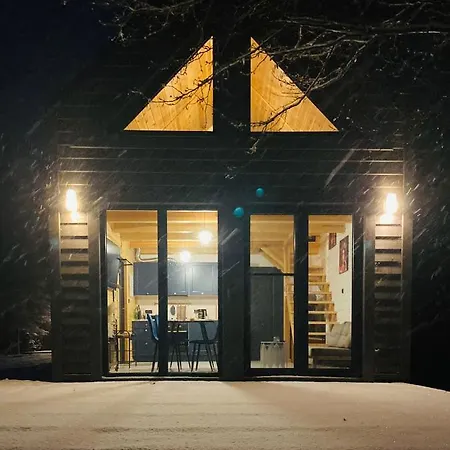 Okno Na Wode- Caloroczne Domy Z Linia Brzegowa Jeziora I Sauna Rybno  Exterior photo