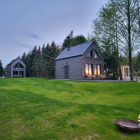 Okno Na Wode- Caloroczne Domy Z Linia Brzegowa Jeziora I Sauna Rybno  Exterior photo